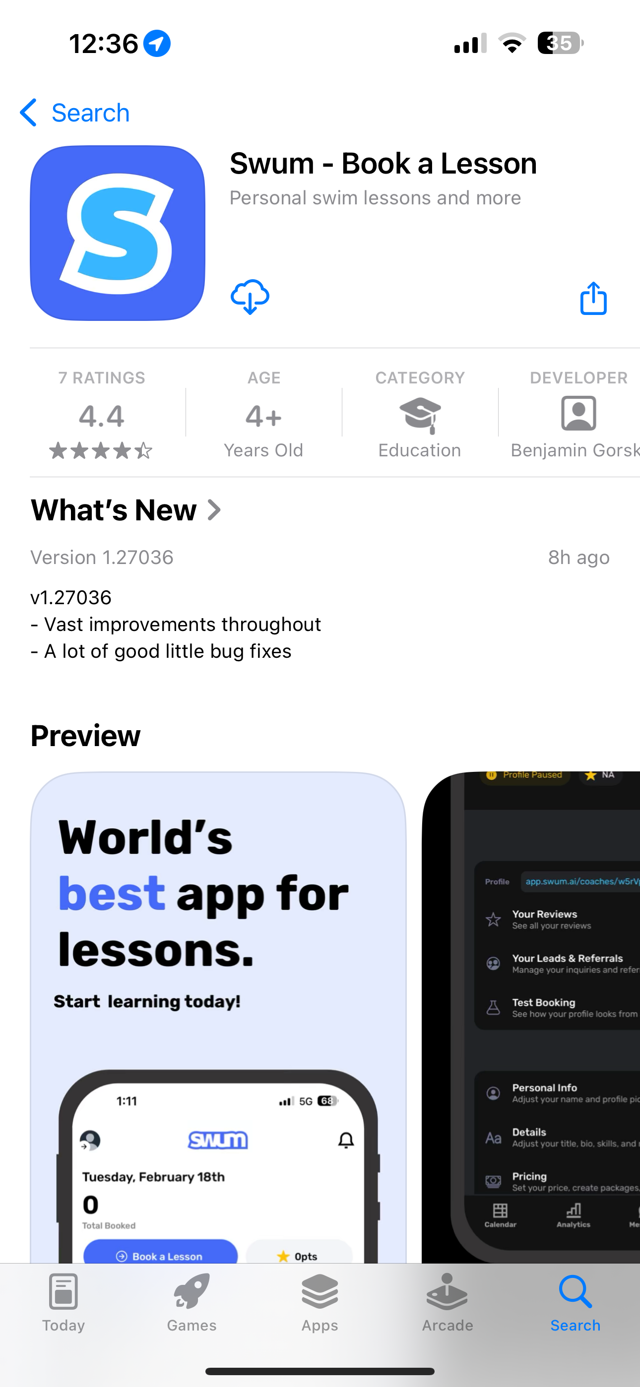 iOS App Preview
