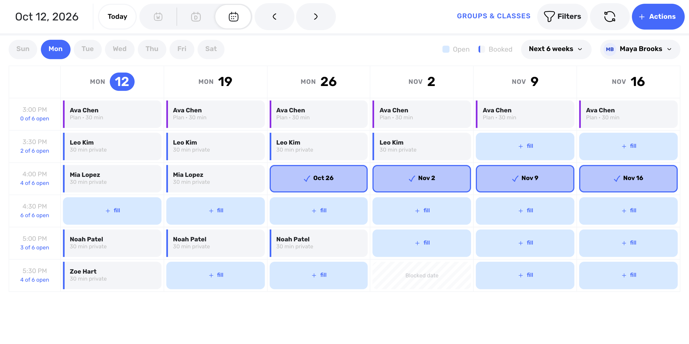 Swum Updates - October 2026: 19 New Features for Swim Schools