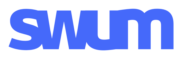 Swum Logo - Blue