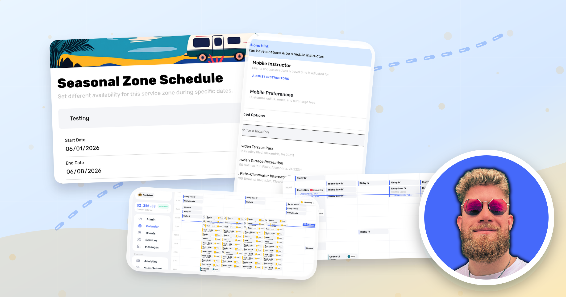 How to Price and Run a Mobile Swim Lesson Business (Travel Fees, Zones & Routing)